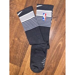 Nike Elite Quick Crew NBA San Antonio Spurs Socks Men's Size Large‎ SX5454-100